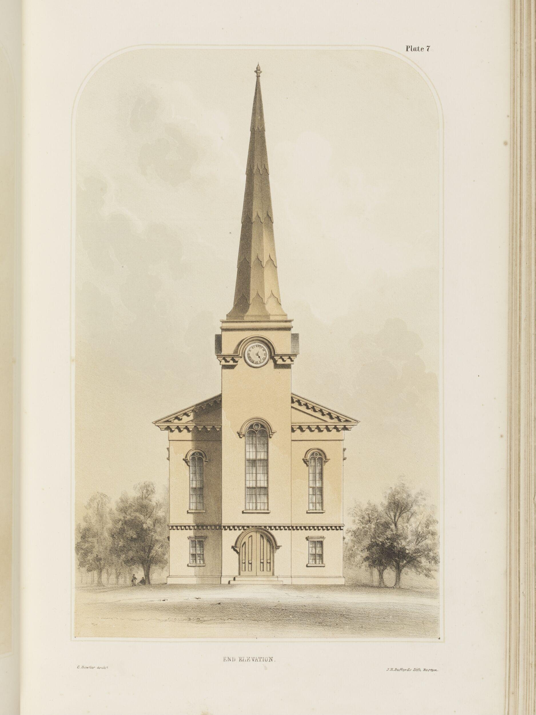 Chapel and church architecture: with designs for parsonages