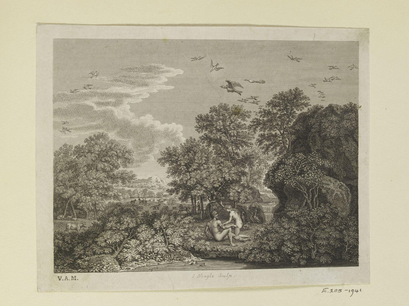 Nicolas Poussin, Adam and Eve