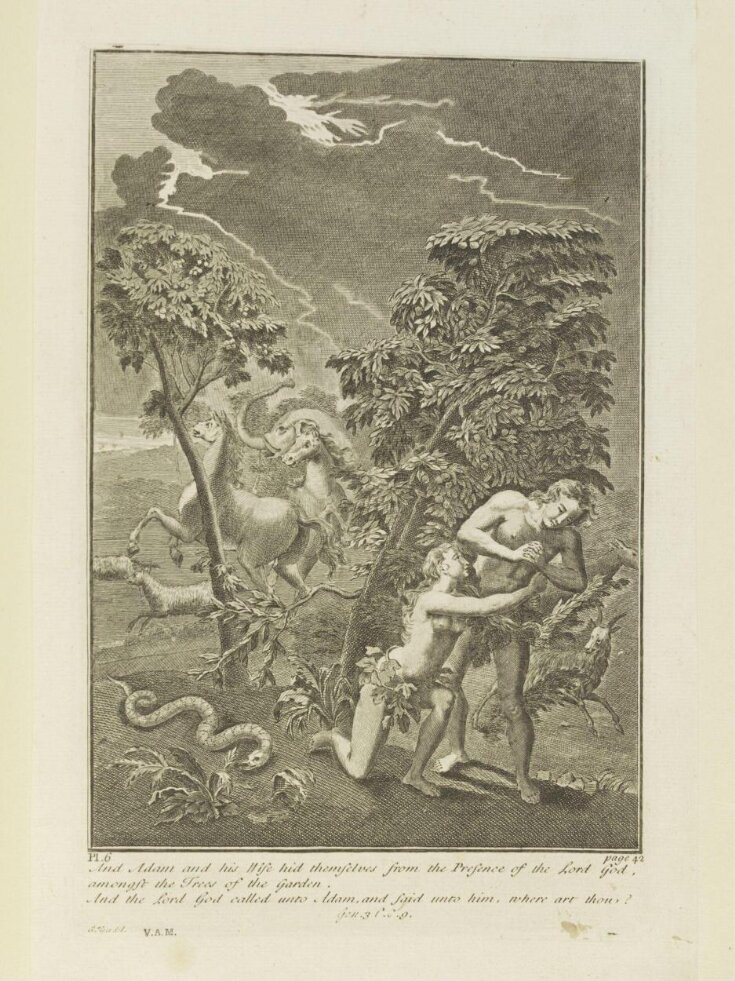 Adam and Eve | Michael van der Gucht | Gerard Hoet | V&A Explore The ...