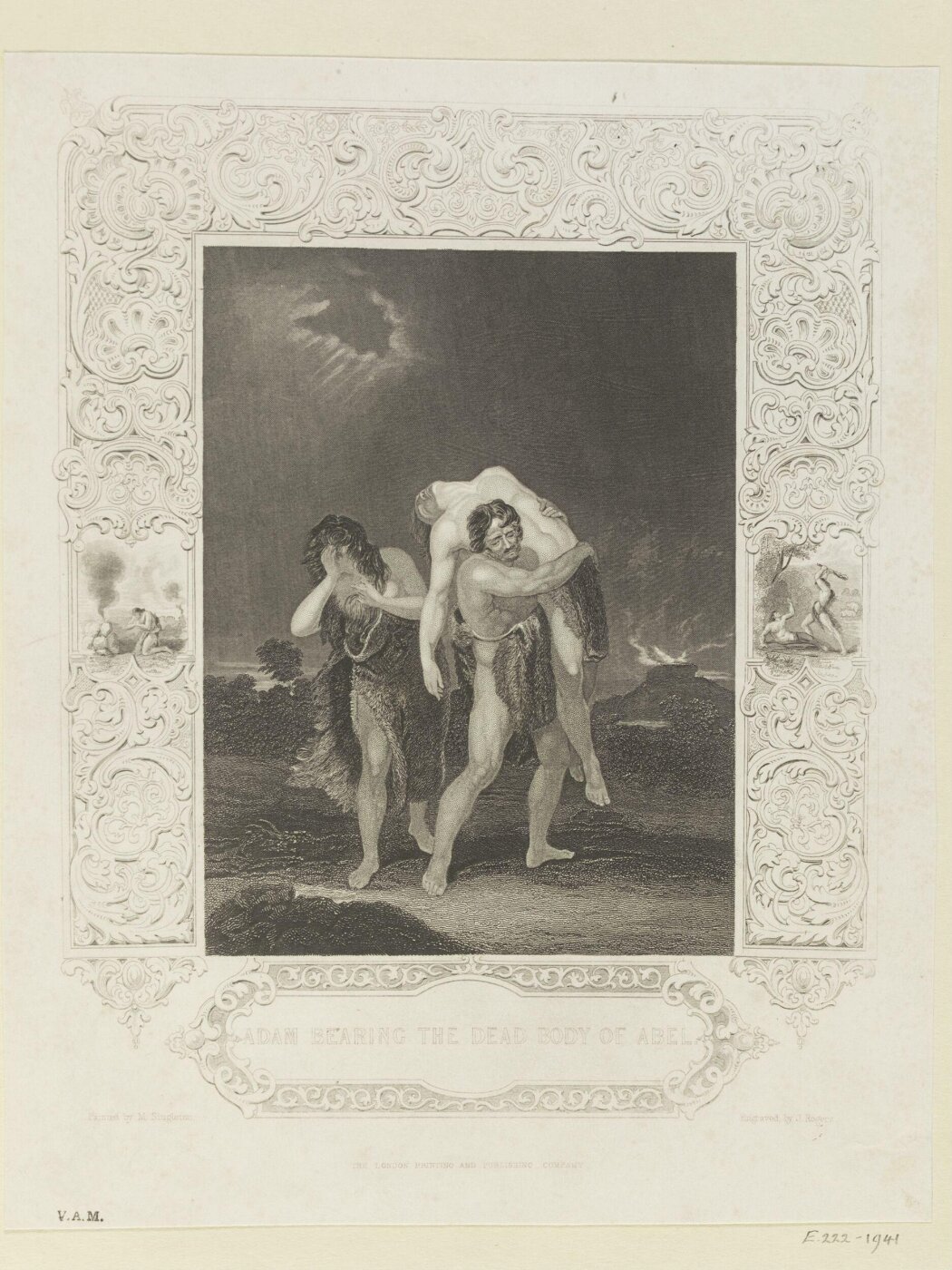 Henry Singleton, Adam bearing the body of Abel