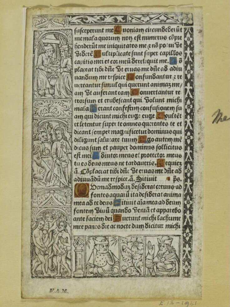 Page of a Book of Hours top image