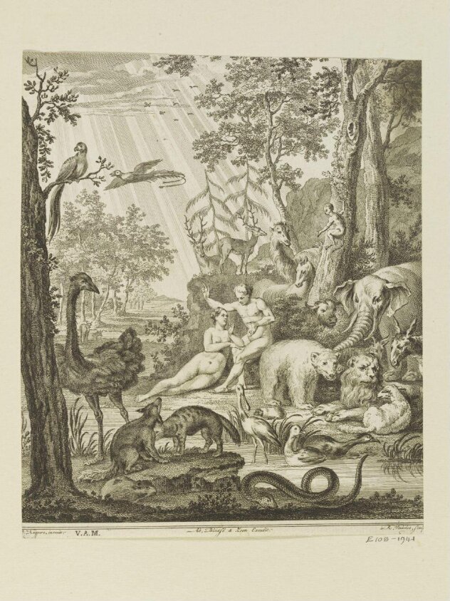 Adam and Eve (c.1790s) by Jacques Kuyper