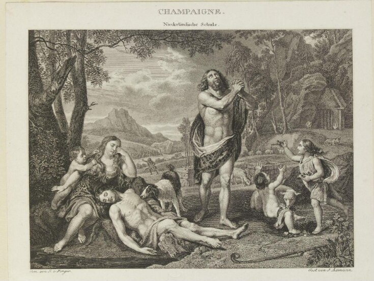 Adam and Eve bewailing the death of Abel top image