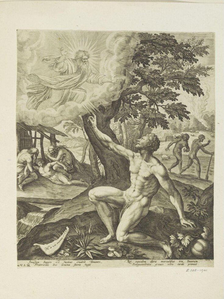 God appearing to Cain after the death of Abel top image