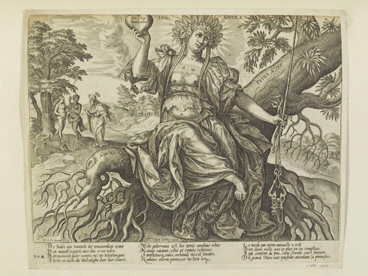 Female figure representing the law of Nature top image