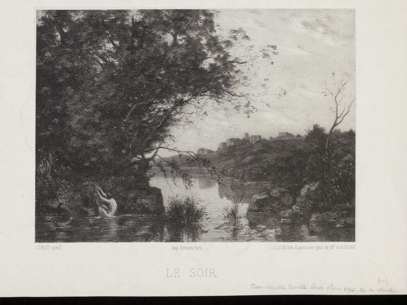 Corot, Jean-Baptiste-Camille, Le Soir