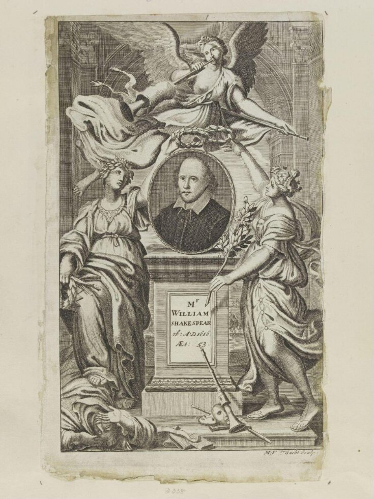 Mr.William Shakespear. Ob. A.D. 1616. Æt. 53. top image