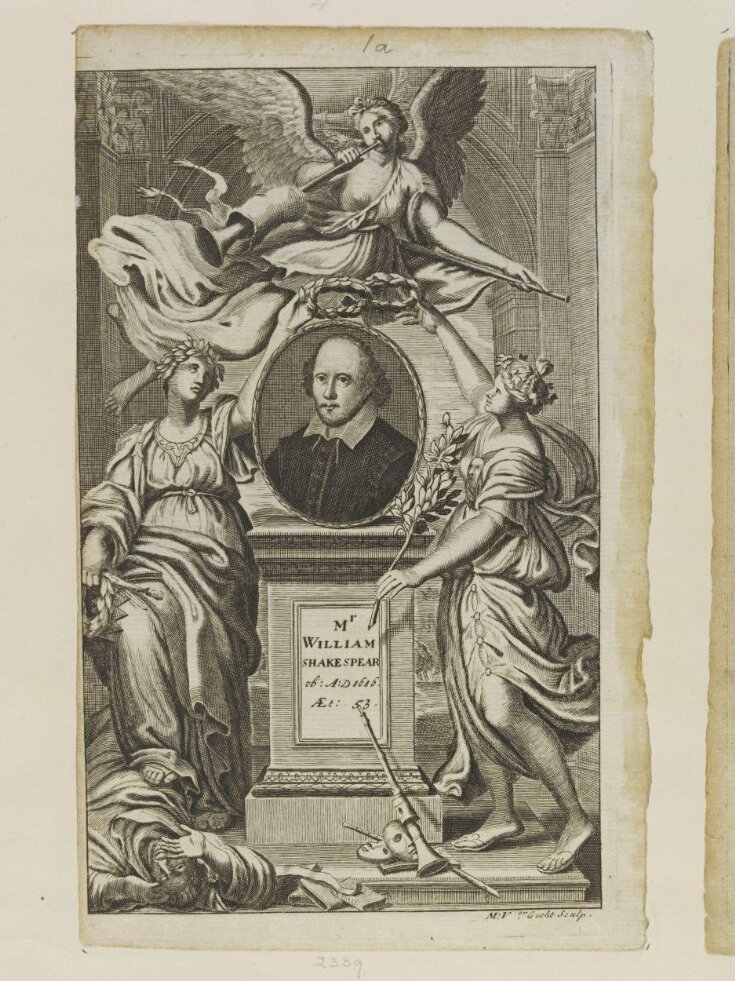 Mr.William Shakespear. Ob. A.D. 1616. Æt. 53. top image
