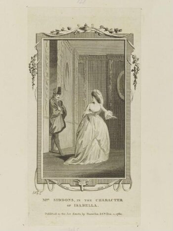 Mrs. Siddons as Isabella