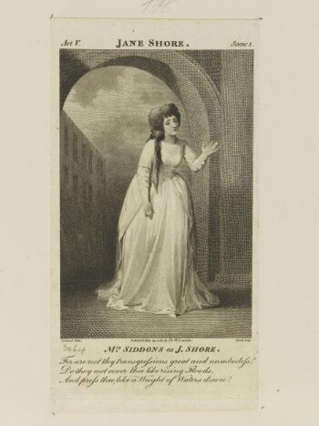 Mrs. Siddons as Jane Shore