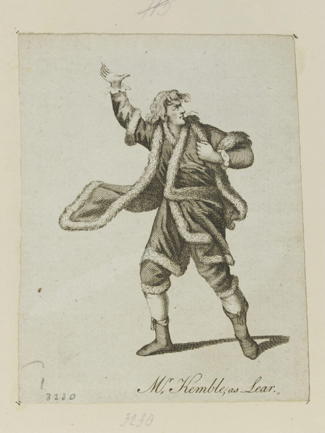 Unknown, Mr. Kemble in the character of King Lear