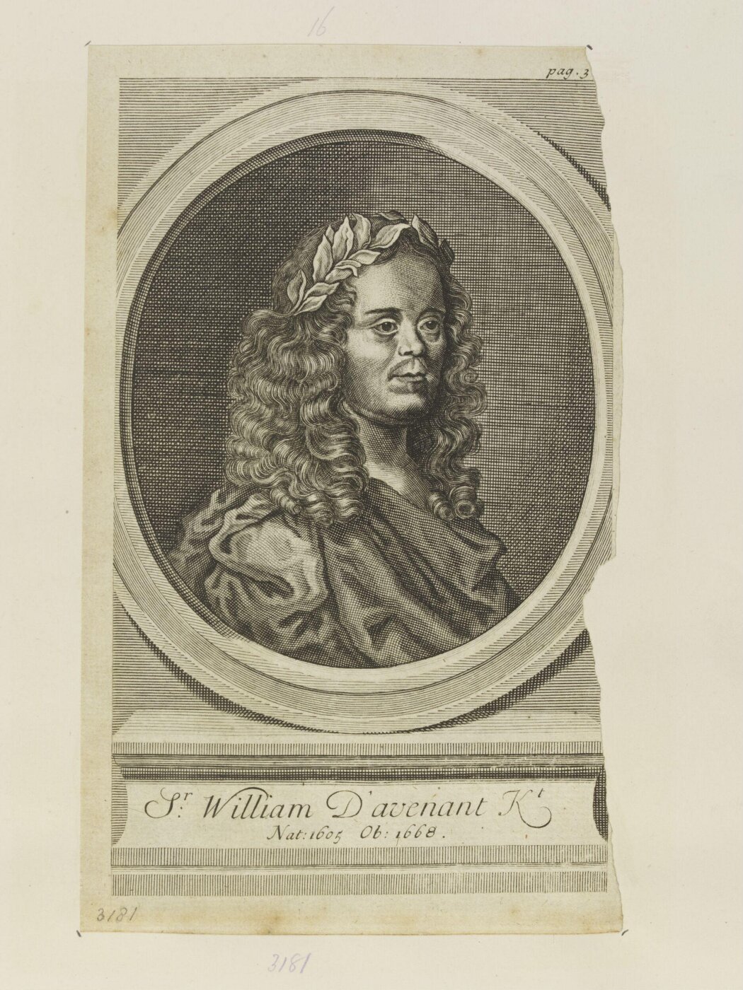 Unknown, Sir William Davenant