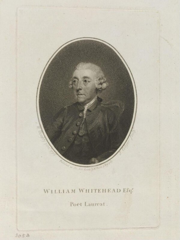 William Whitehead, Poet Laureate Mason, W. Doughty, William