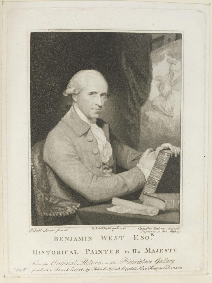 Benjamin West P.R.A. top image