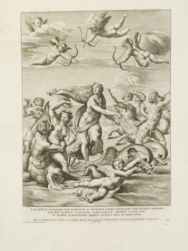 'Psyches et Amoris Nuptiæ ac Fabula a Raphaele,' &c. top image