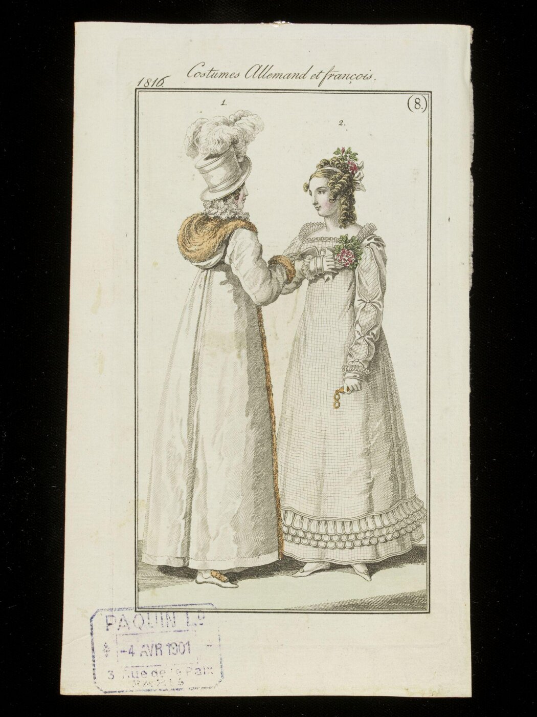 Unknown, Costumes Allemands et Francois