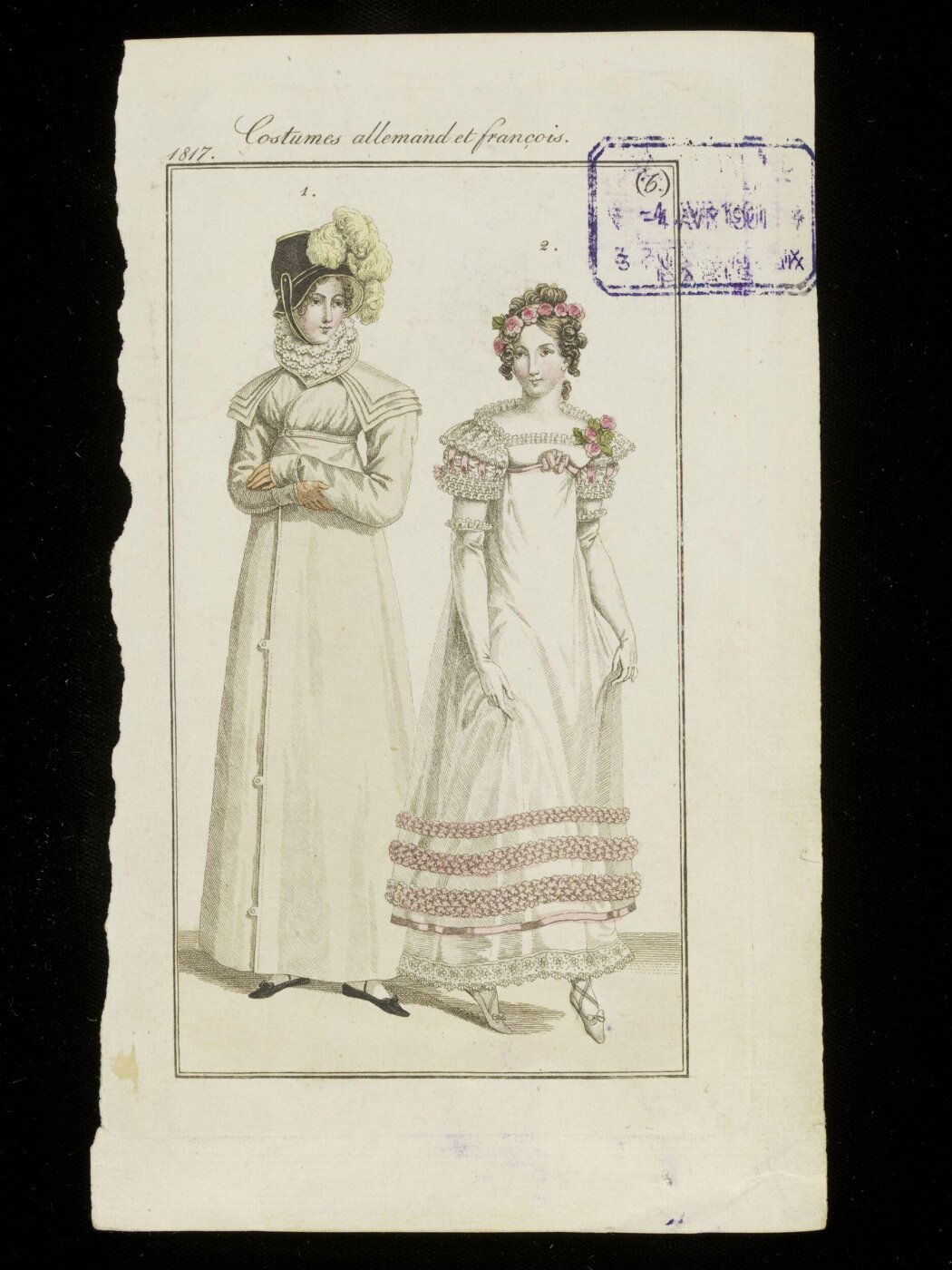 Unknown, Costumes Allemands et Francois