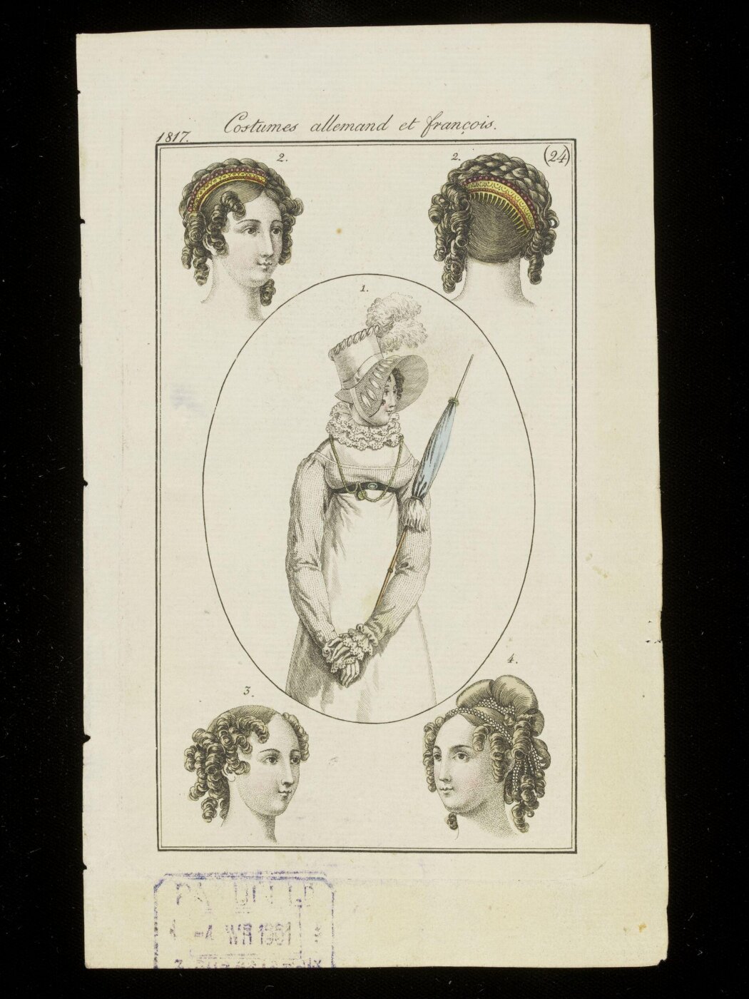Unknown, Costumes Allemands et Francois