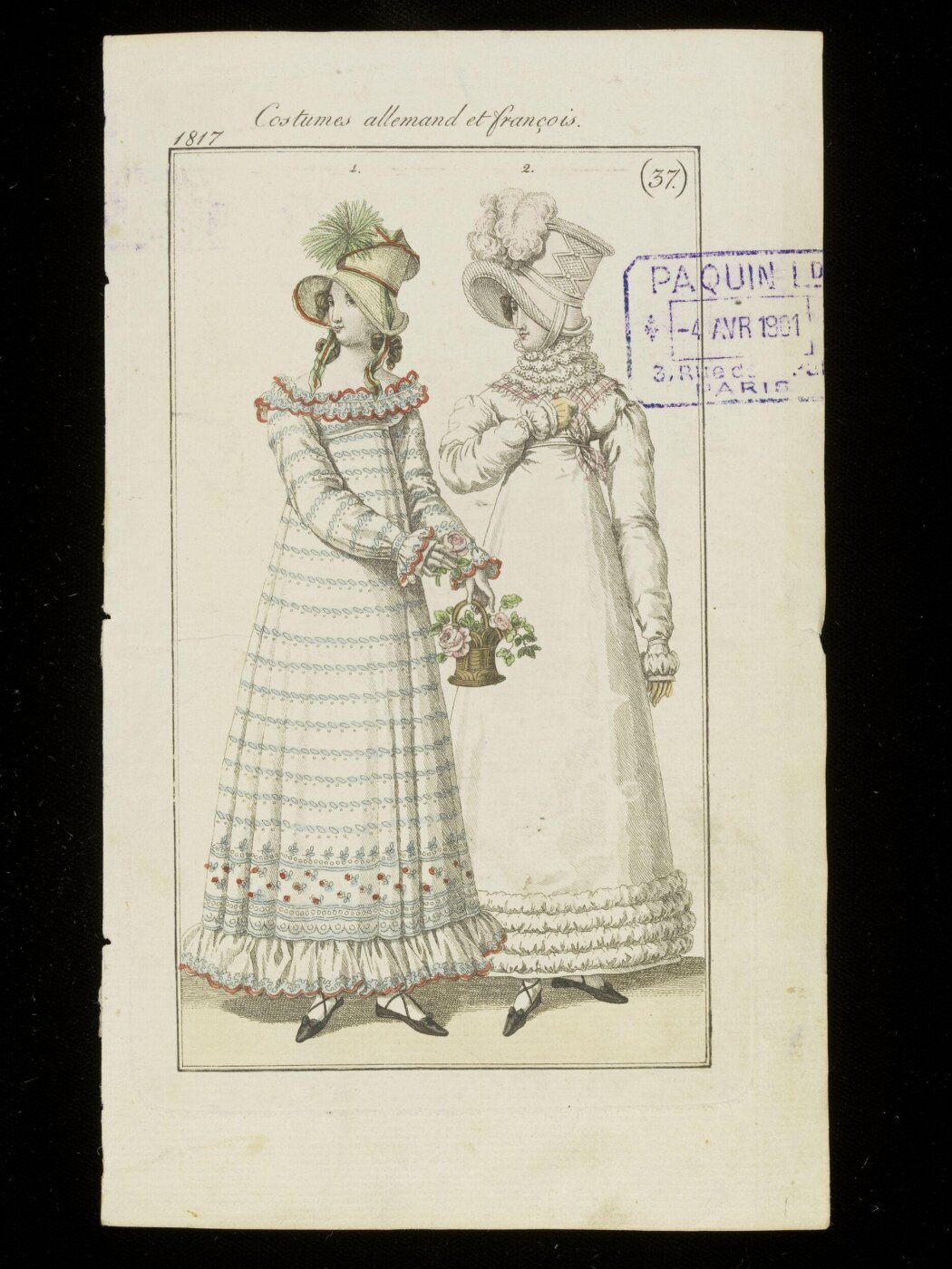 Unknown, Costumes Allemands et Francois