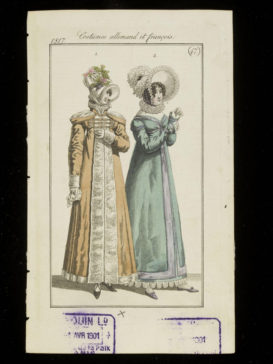 Unknown, Costumes Allemands et Francois