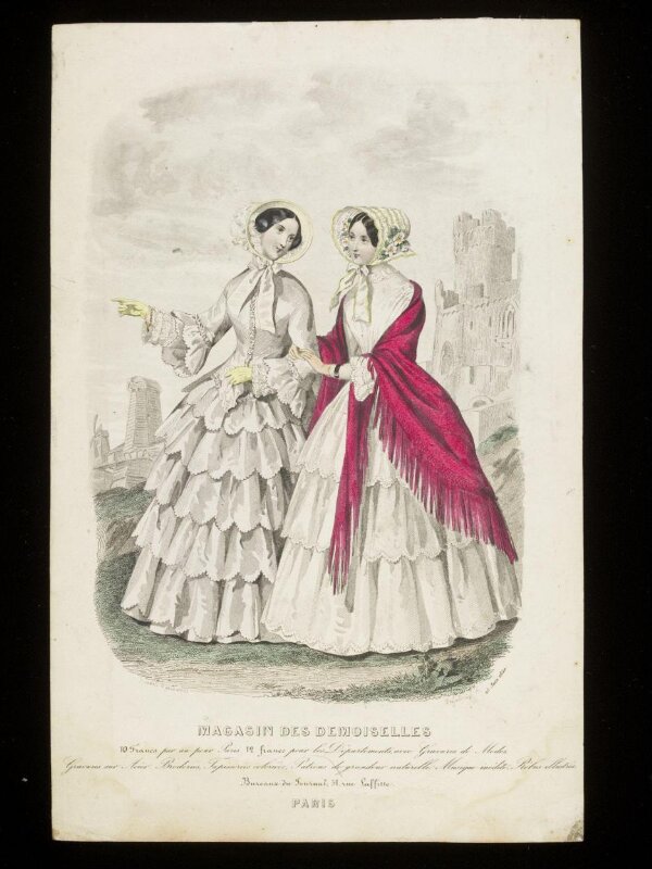 Fashion Plate JosephIsnardLouis Desjardins Anaïs Toudouze V&A
