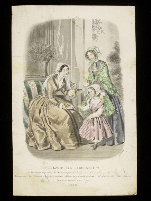 Fashion Plate JosephIsnardLouis Desjardins Anaïs Toudouze V&A