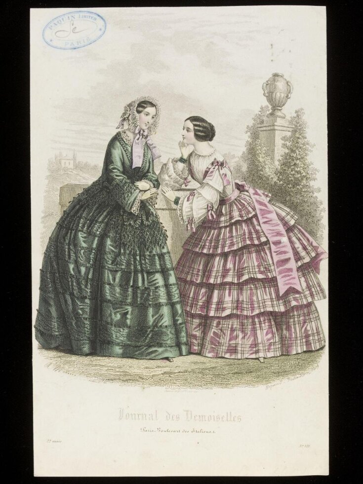 Fashion Plate | Boullemier | Hopwood | V&A Explore The Collections