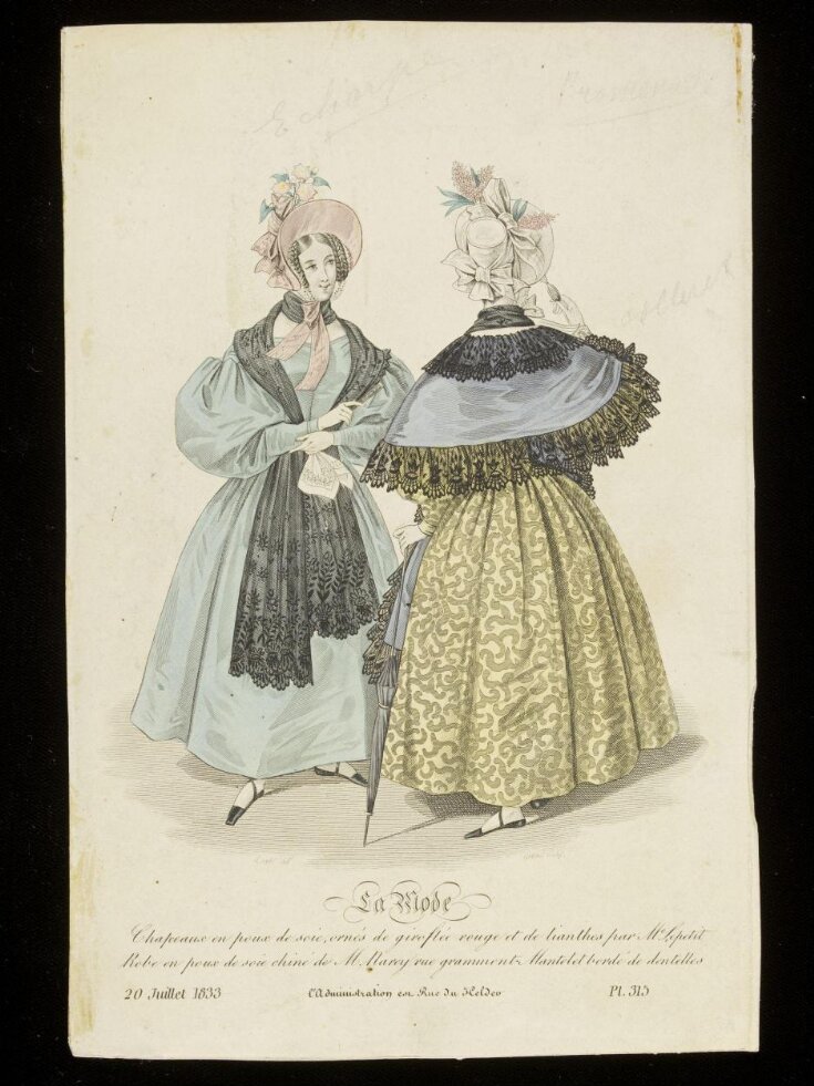 Fashion Plate | Lepetit | Narey | Georges Jacques Gatine | Louis-Marie ...
