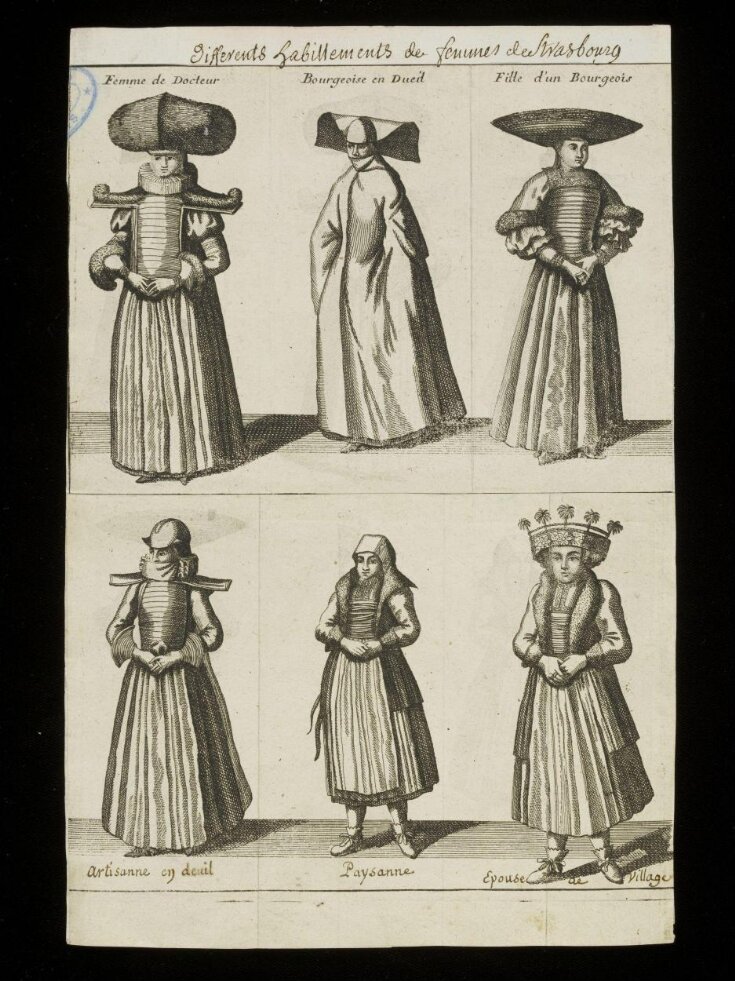 Differents habillements de femmes de Strasbourg top image