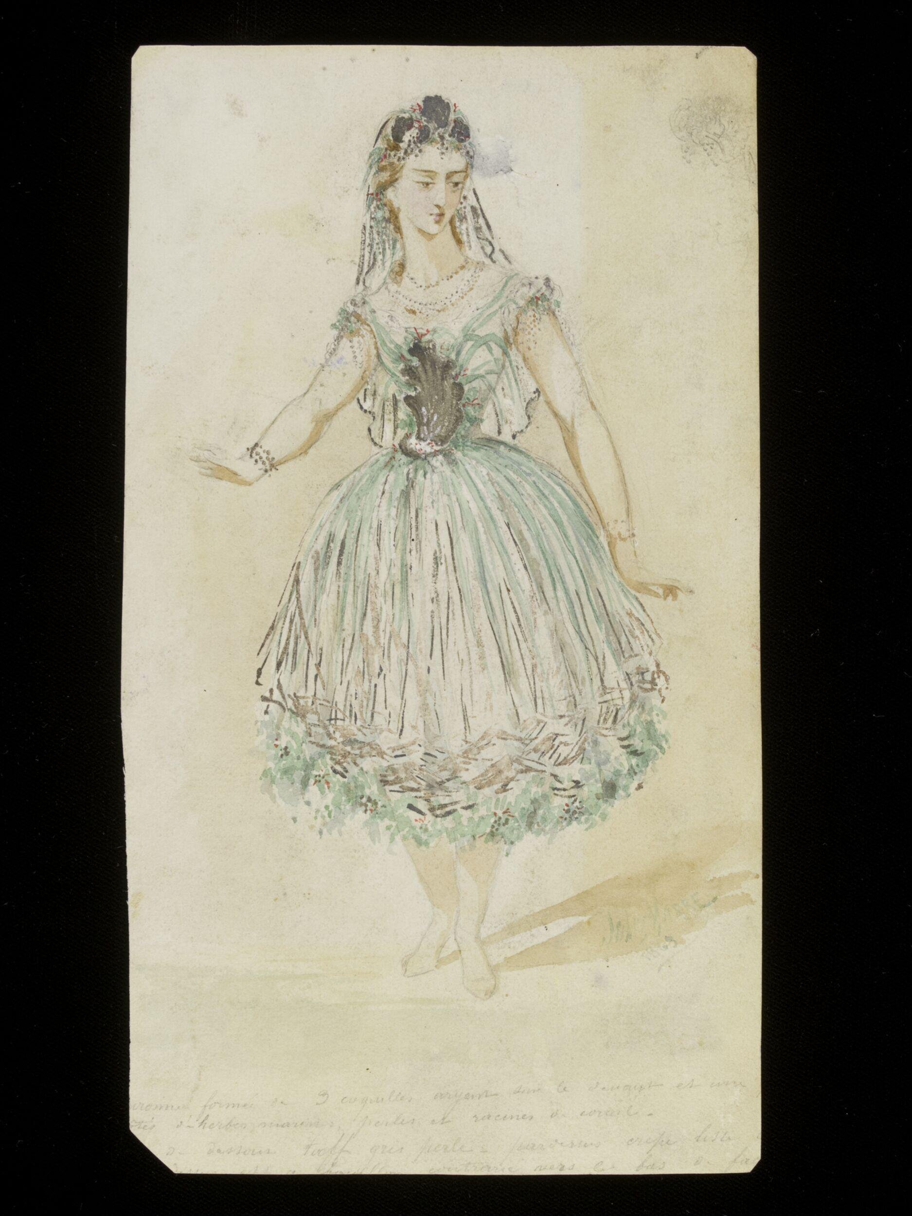 Fancy dress costume design by Jules Marre
