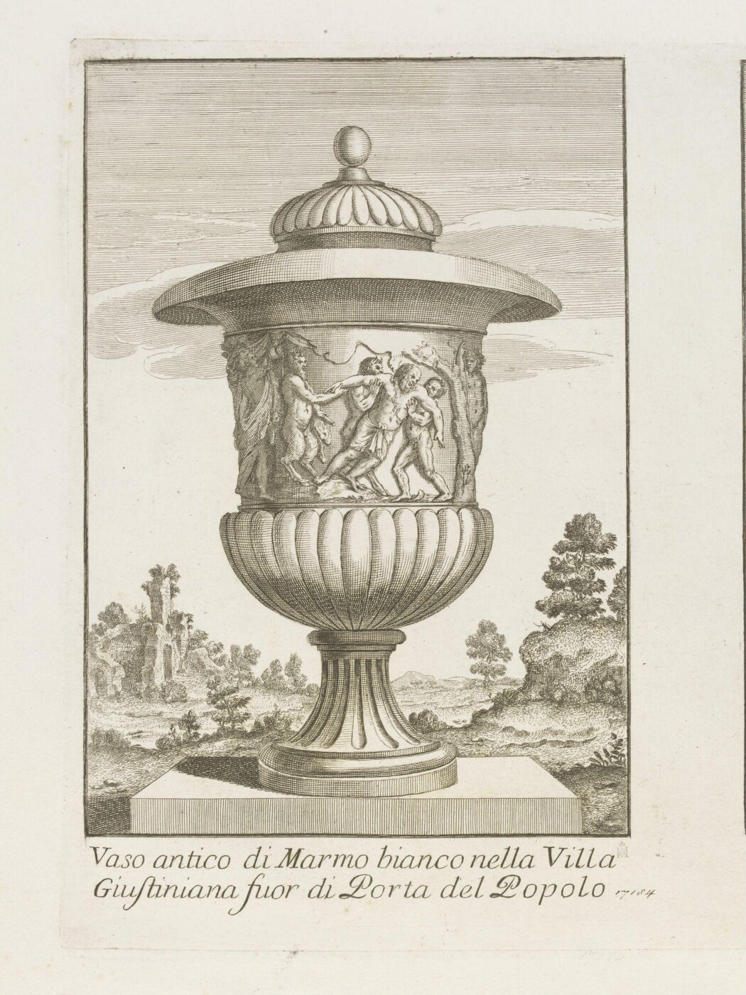 Giovanni Lanfranco, Raccolta di vasi diversi formati da illvstri artefici antichi e di varie targhe soprappóste álle fabbriche più insigni di Roma da celebri architetti moderni