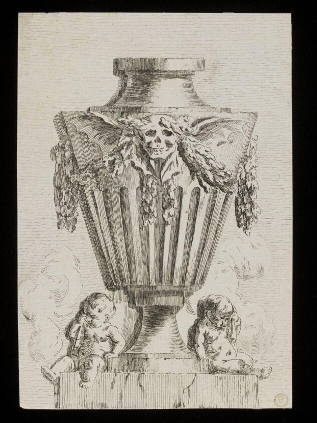 Premiere suite de Vases antiques d'après Saly, et autres a Paris chez Basan (second half eighteenth century) by Henry Louis Basan