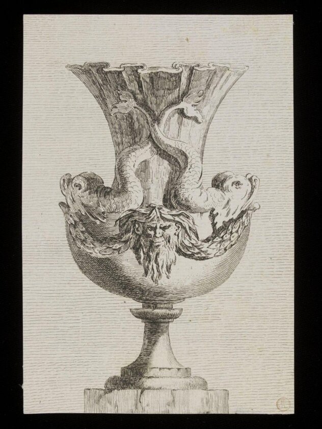 Premiere suite de Vases antiques d'après Saly, et autres a Paris chez Basan (second half eighteenth century) by Henry Louis Basan
