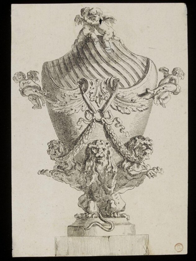 Premiere suite de Vases antiques d'après Saly, et autres a Paris chez Basan (second half eighteenth century) by Henry Louis Basan