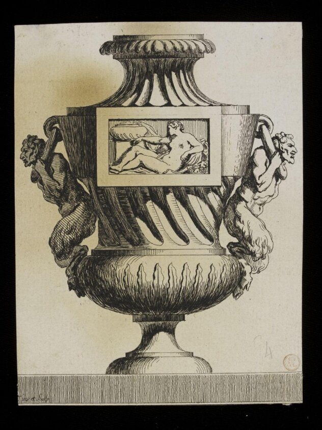 Premiere suite de Vases antiques d'après Saly, et autres a Paris chez Basan (second half eighteenth century) by Henry Louis Basan
