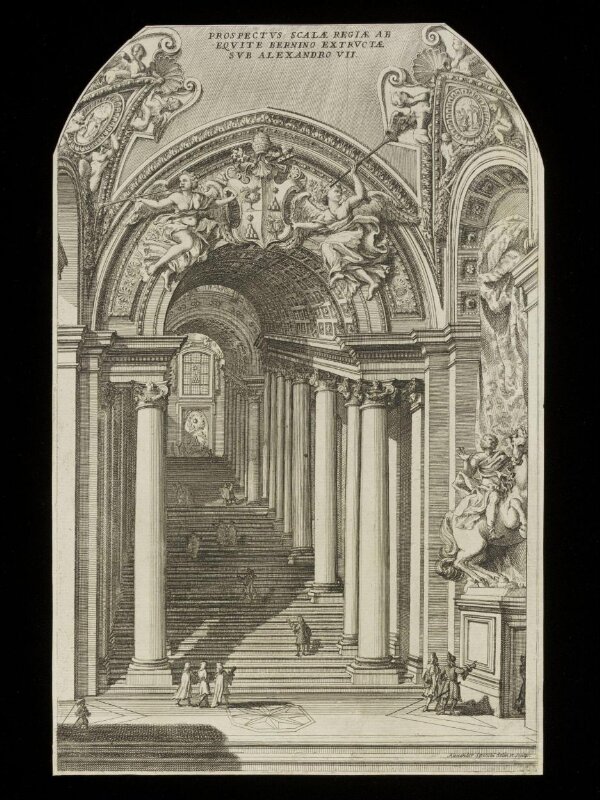 Scala Regia Domenico de' Rossi Alessandro Specchi V&A Explore The