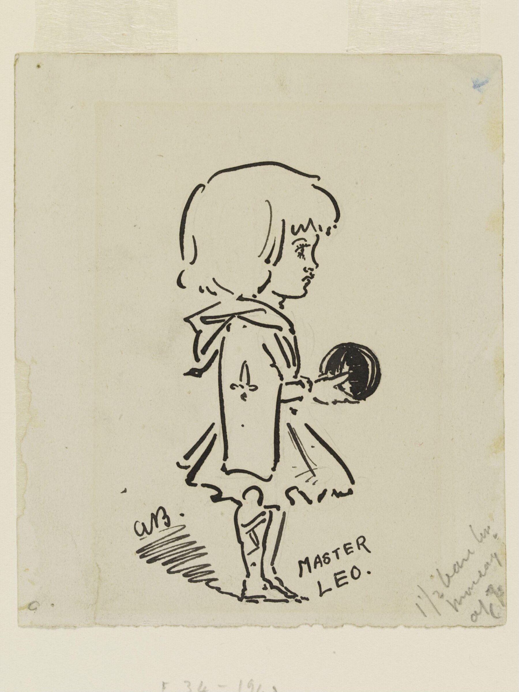 Master Leo, Aubrey Beardsley, 1893
