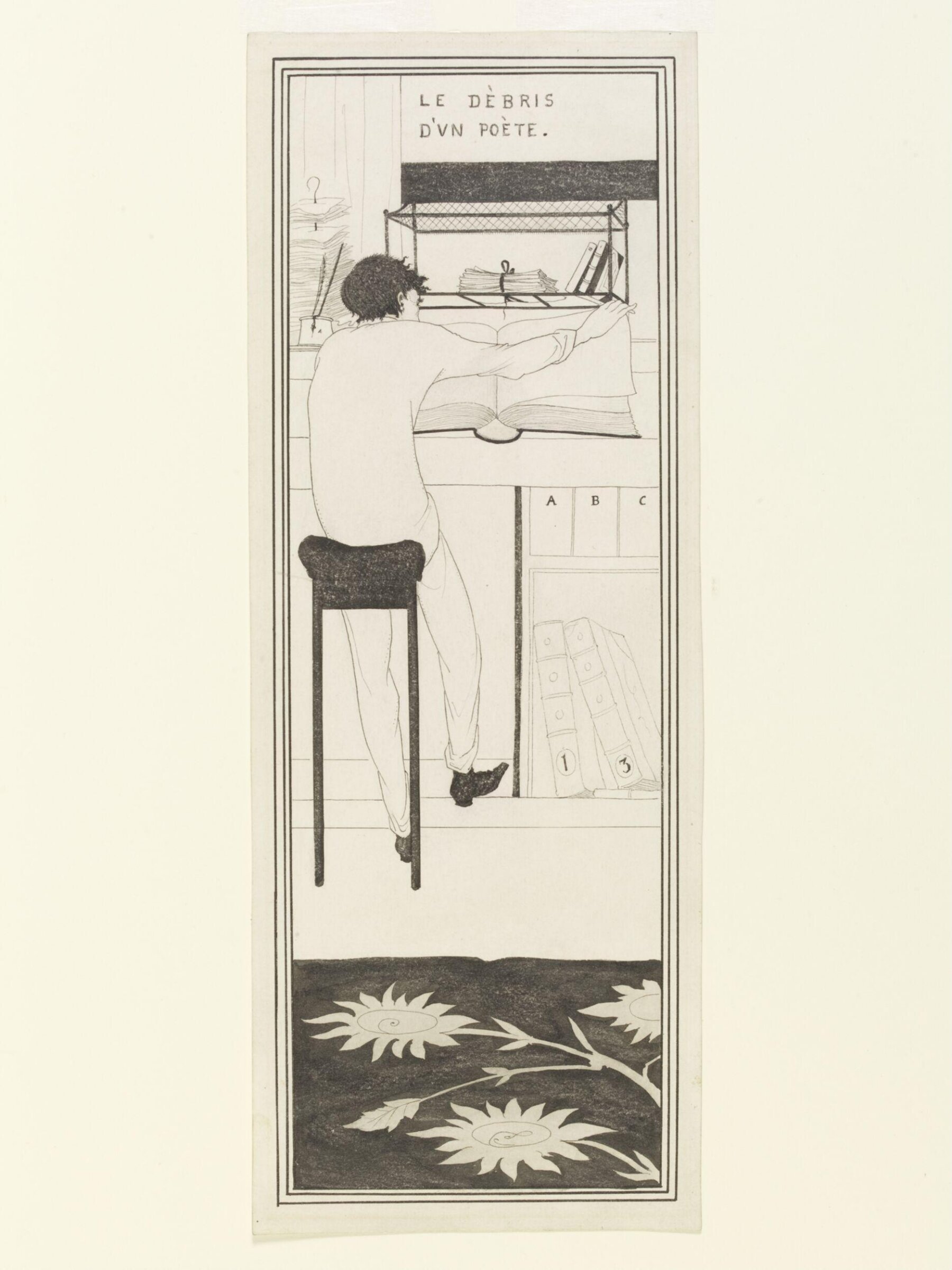 Le Dèbris[sic] d'un Poète, Aubrey Vincent Beardsley, 1892
