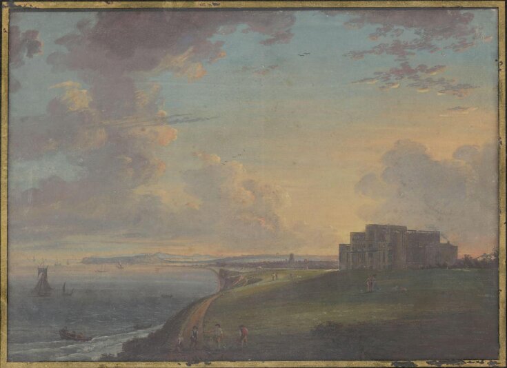 Highcliffe Castle, Dorset (High Cliff, Hampshire), from the East top image