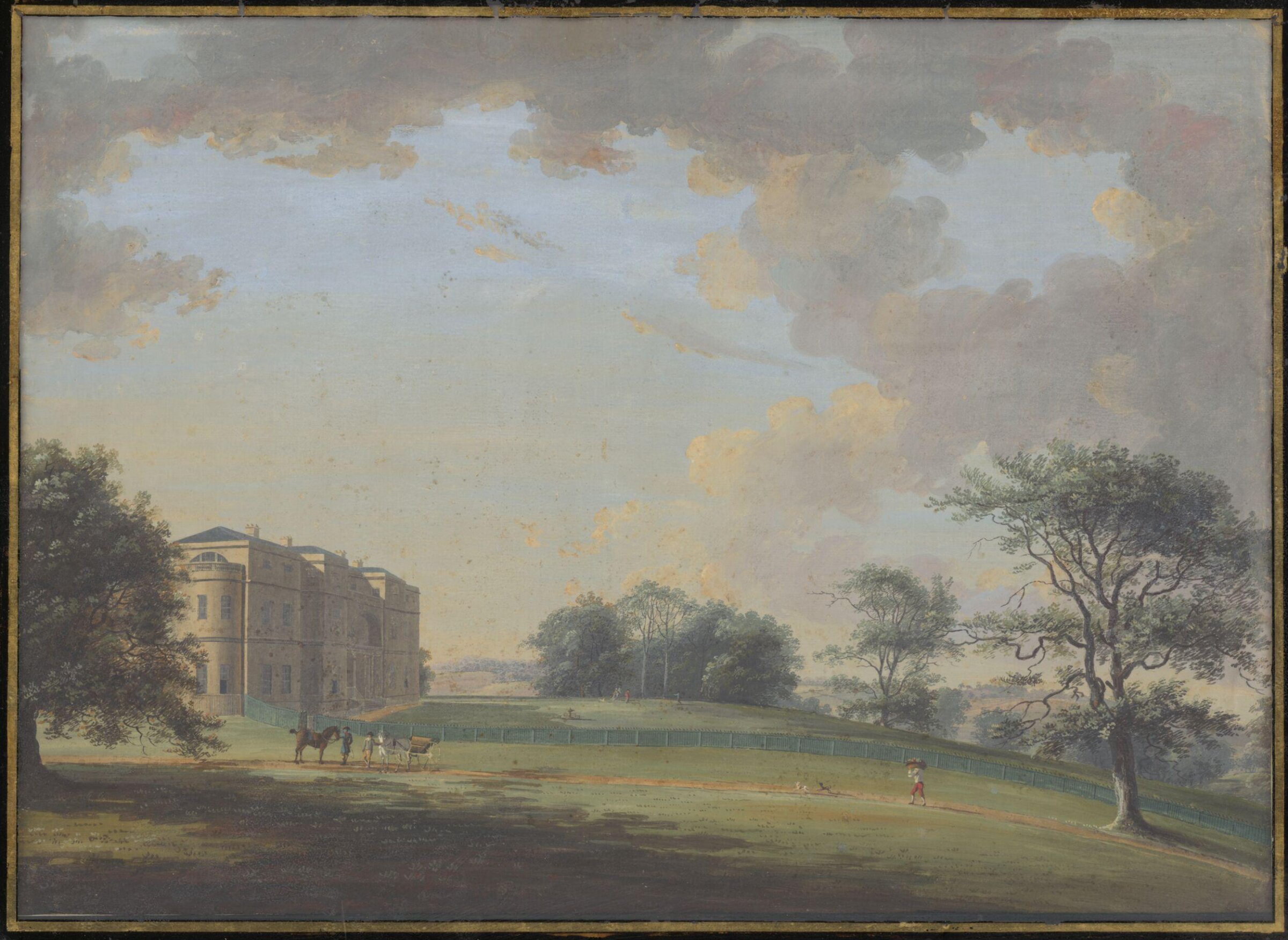 Luton Park (or Luton Hoo), Bedfordshire from the West, Callander, 1783
