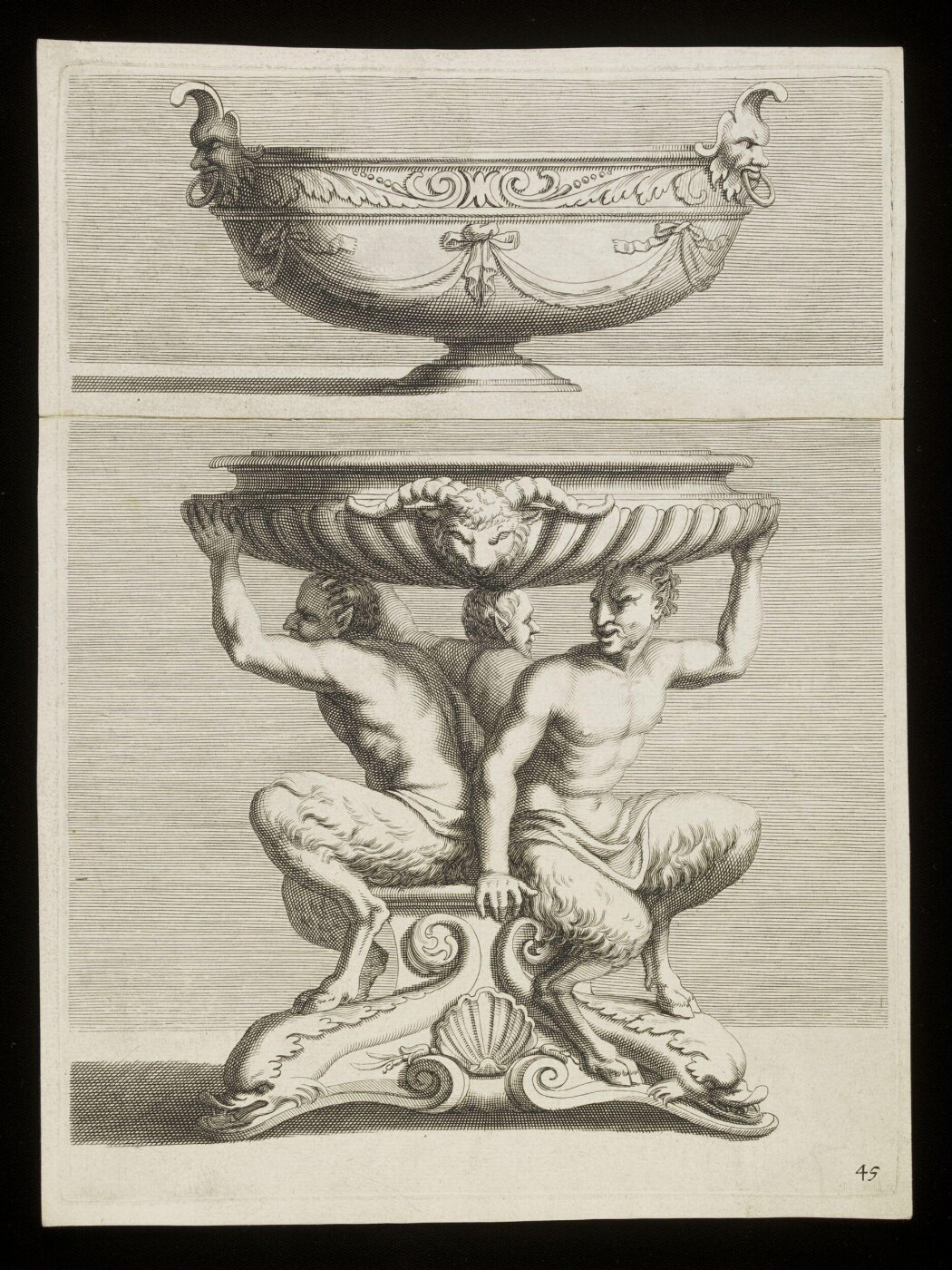 Jacques Stella, Second Livre des Vases aux Galeries du Louvre