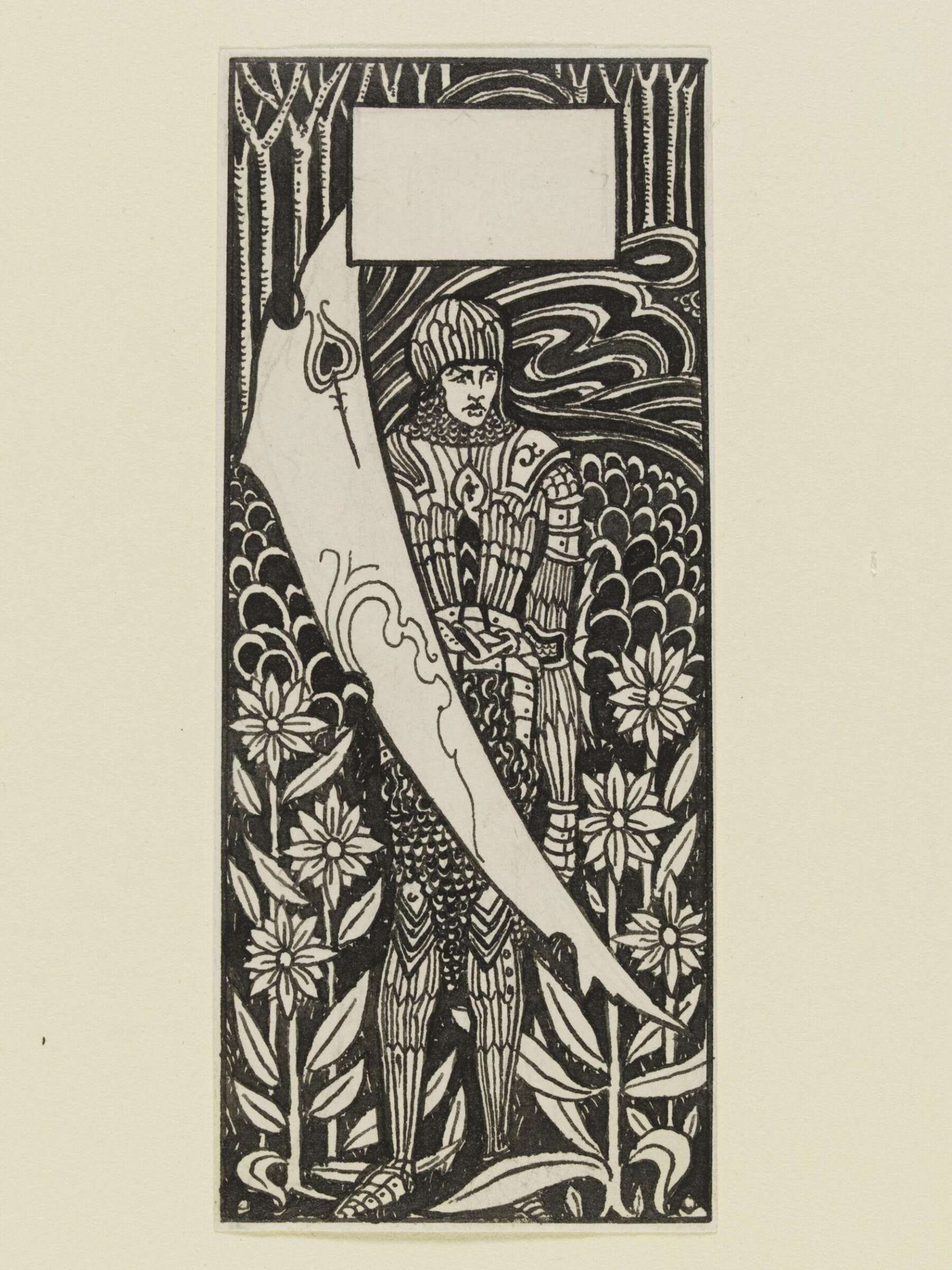 Le Morte Darthur, Aubrey Vincent Beardsley, ca.1892-3