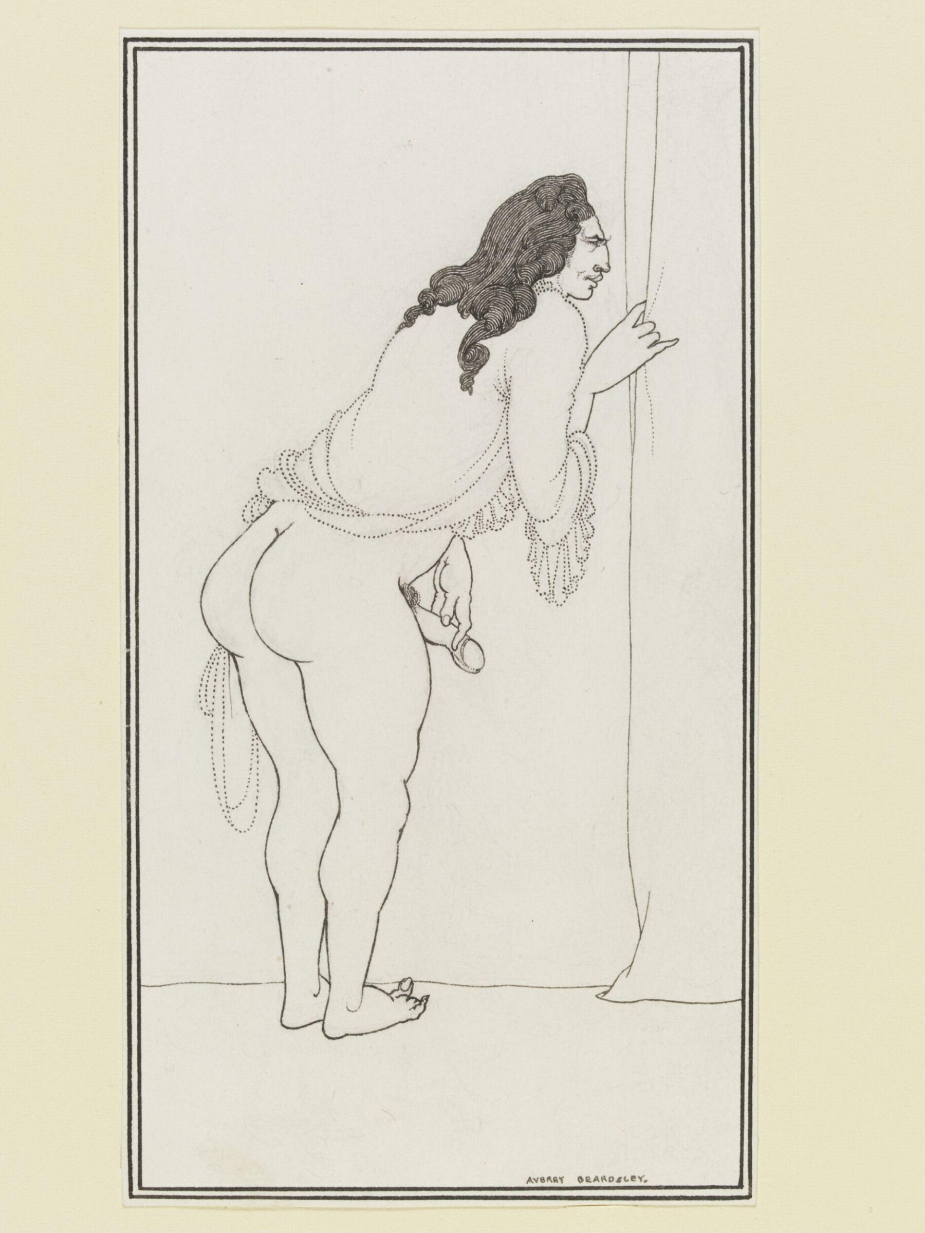 The Impatient Adulterer, Aubrey Beardsley, 1896-1897