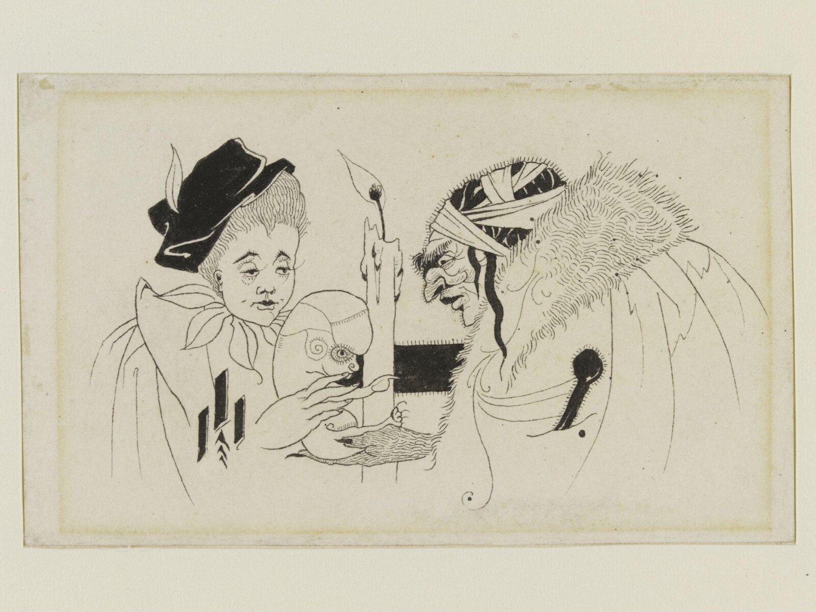 <i>Bon-Mots</i> Vignette, Beardsley, 1893