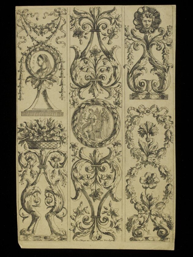 Engraving (1690-1720) by Frank Willem van den Berg