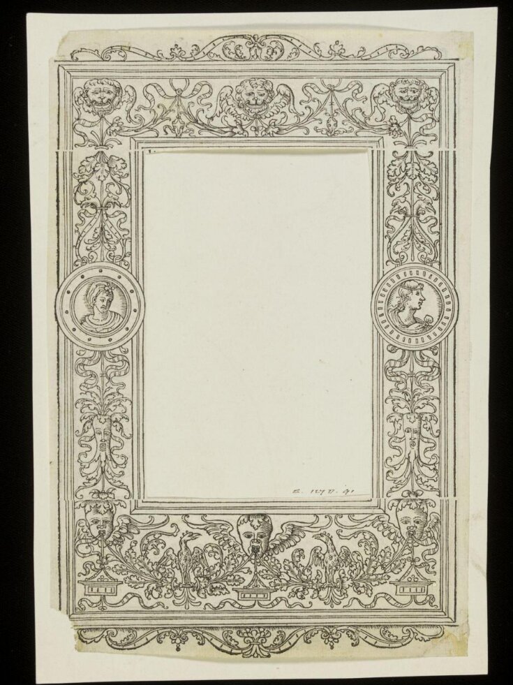 Frame Design | Langlois | Unknown | V&A Explore The Collections