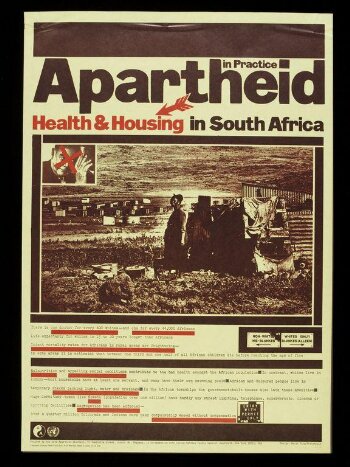 Apartheid in Practice: Health and Housing