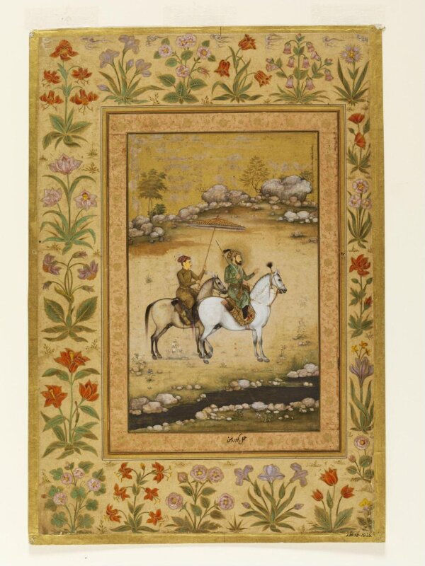 Shah Jahan and Prince Dara Shokuh