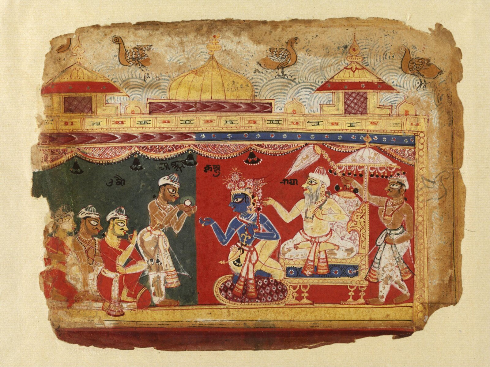 Akrura and Krishna, ca. 1520 - ca. 1540