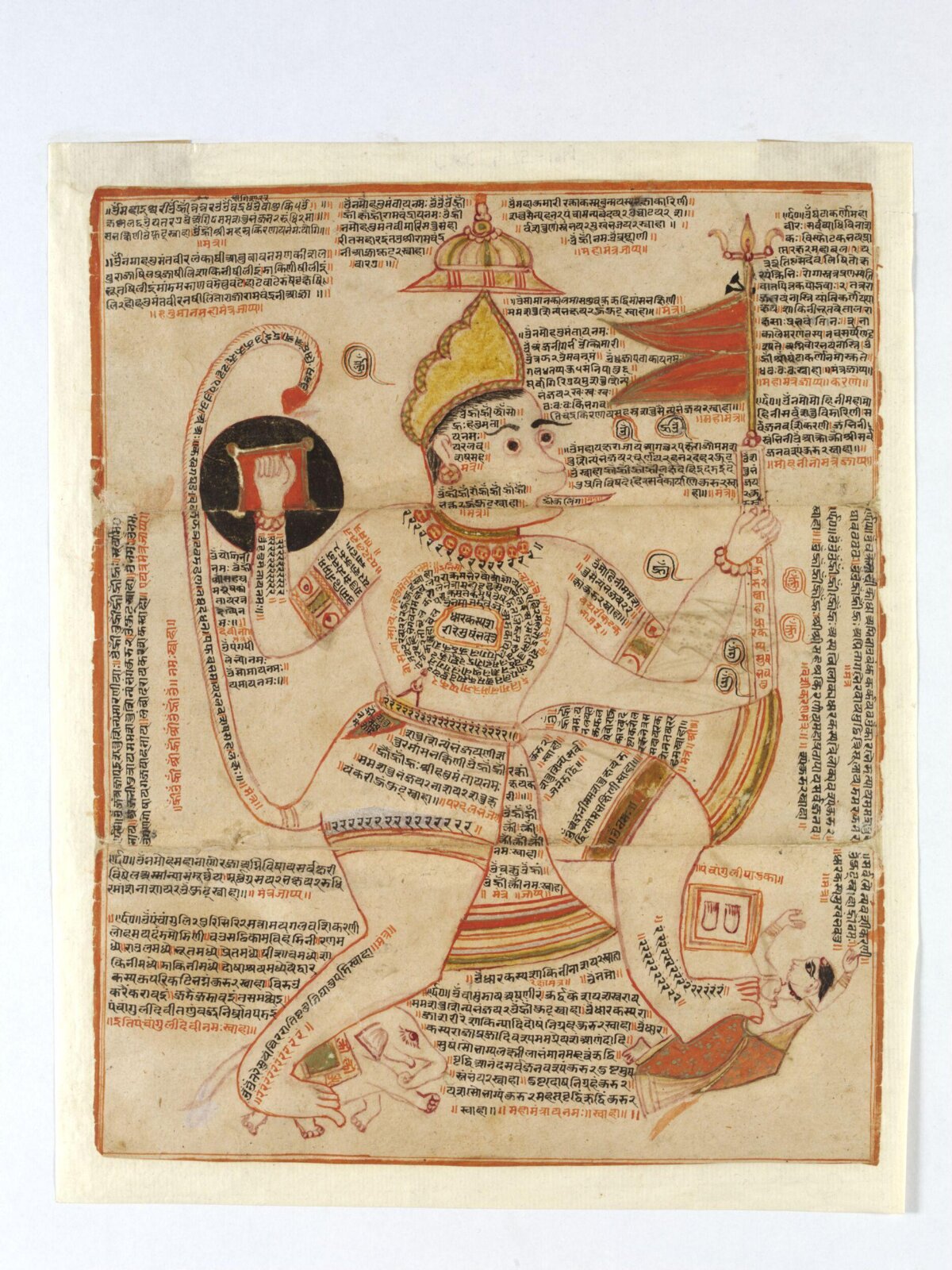 Hanuman, mid 19th century